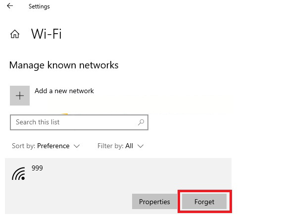 Win10系统怎么删除保存的WiFi