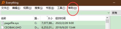 Everything怎么查看正则表达式语法