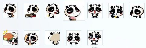 无知熊猫表情