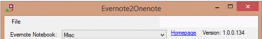Evernote2Onenote软件截图-1