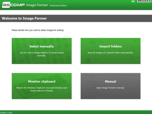 ASCOMP Image Former(图片处理软件)软件截图-2
