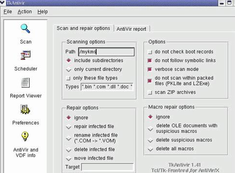 AntiVir VDF Update 