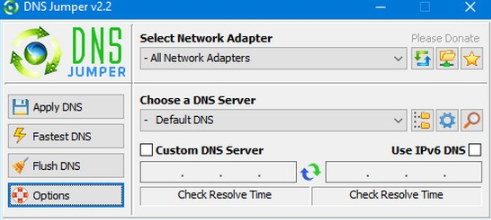 Dns Jumper(DNS切换工具)软件截图-1