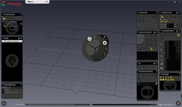 Nukeygara Akeytsu(3D动画制作工具)软件截图-1