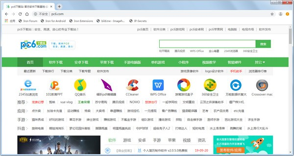 SRWare Iron软件截图-1