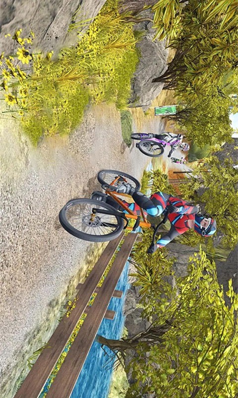 模拟登山自行车游戏截图-3