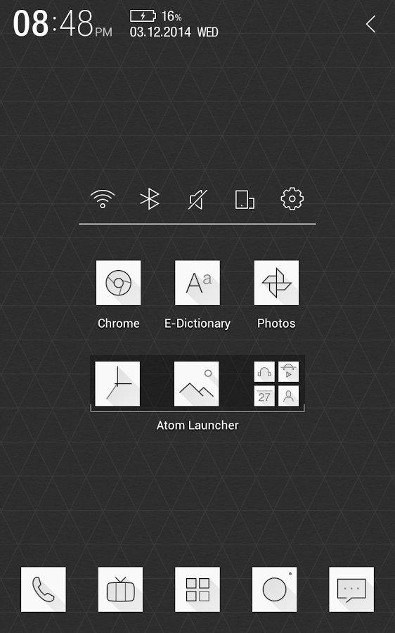 Atom Launcher(原子启动器)应用截图-2