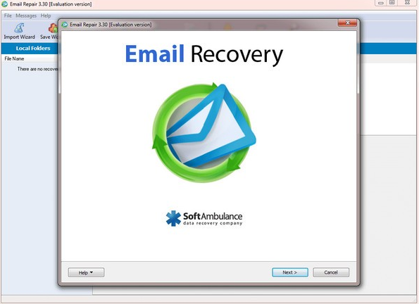 SoftAmbulance Email Recovery(电子邮件恢复工具)软件截图-1