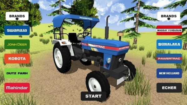 印度拖拉机特技模拟器游戏截图-3