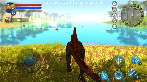 Spinosaurus Simulator(棘龙模拟器)游戏截图-1
