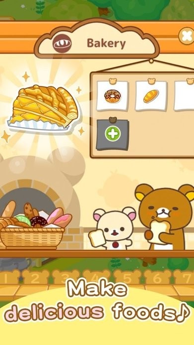 Rilakkuma Farm(拉拉熊农场)游戏截图-2