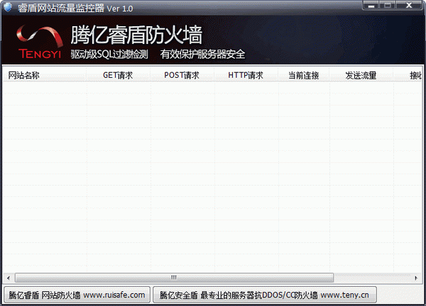 睿盾网站流量监控器软件截图-1