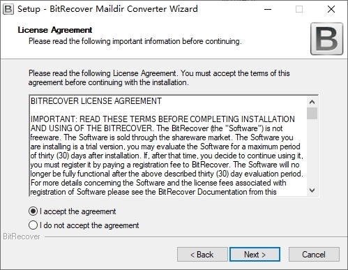 BitRecover Maildir Converter Wizard软件截图-5