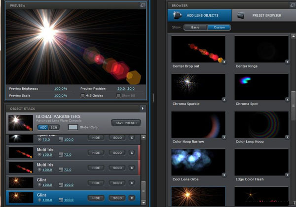 Optical Flares(ae镜头光晕插件)软件下载