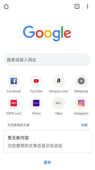 Chrome浏览器安卓版下载安装应用截图-3