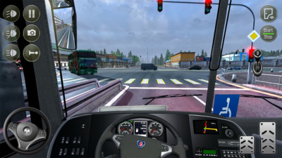 欧洲公交车模拟器游戏截图-3
