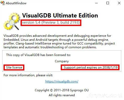 visualgdb5.4p3汉化版最新版下载