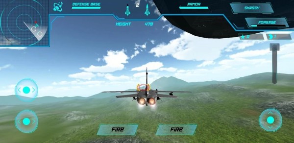 飞机战斗飞碟游戏截图-2