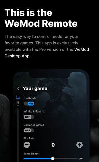 wemod remote手机版app