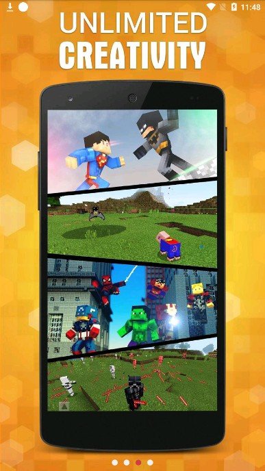 我的世界pe编辑器汉化(Mods AddOns for Minecraft PE)应用截图-1