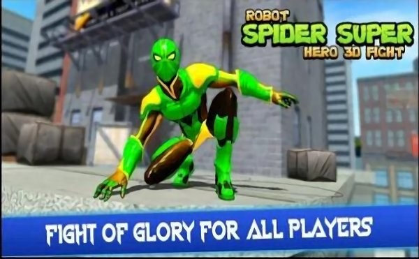 Robot Spider Super Hero(机器人英雄蜘蛛侠格斗手游)游戏截图-1