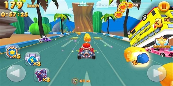Kart Toon Racer Ultimate Racing Track(卡丁车变形金刚)游戏截图-2