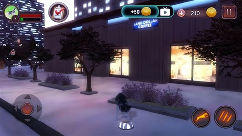 Wolf Dog Simulator(哈士奇模拟器)游戏截图-3