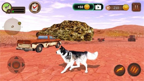 Wolf Dog Simulator(哈士奇模拟器)游戏截图-2