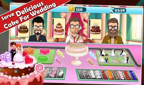 Royal Wedding Cake Factory(皇家婚礼蛋糕工厂最新版)游戏截图-1