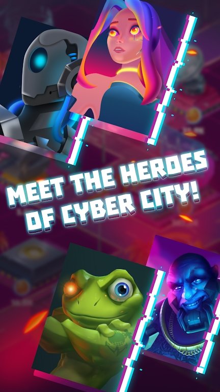 Cyber City(空闲建造赛博城市)游戏截图-3