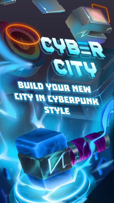 Cyber City(空闲建造赛博城市)游戏截图-4