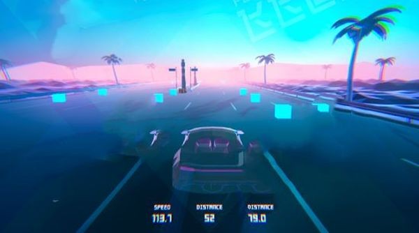 Highway Racer Free Ride(霓虹超级跑车最新版)游戏截图-1