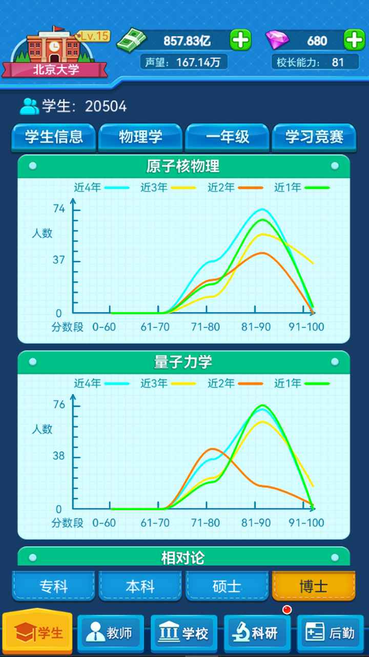 我的大学游戏游戏截图-4