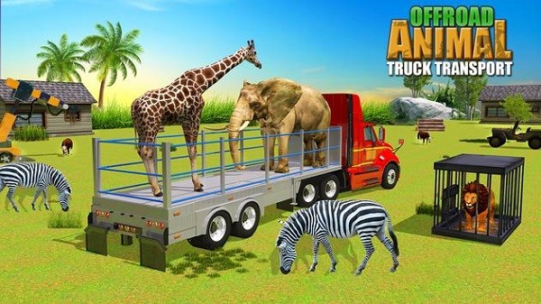 Zoo Truck Driving(动物车司机手游)游戏截图-3