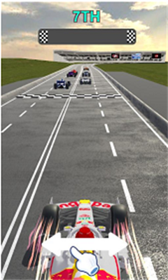 Formula One 3D(拇指F1赛车)游戏截图-2