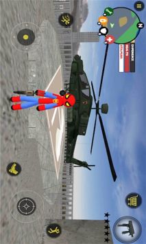 蜘蛛人大战钢铁英雄3D游戏截图-1