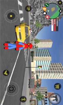 蜘蛛人大战钢铁英雄3D游戏截图-2