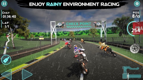 Fast Motor Bike Rider 3D(极限摩托车赛车)游戏截图-3