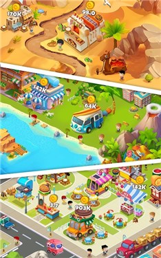 Idle Food Stall Tycoon(闲置食品摊位大亨)游戏截图-2