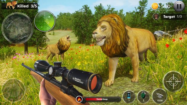 Wild Animal Hunting(野生恐龙狩猎3D手机版)游戏截图-1