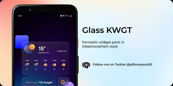 Glass KWGT官方下载应用截图-3