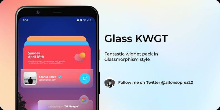 Glass KWGT官方下载应用截图-2