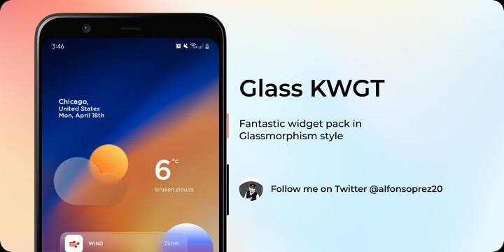 Glass KWGT官方下载应用截图-1