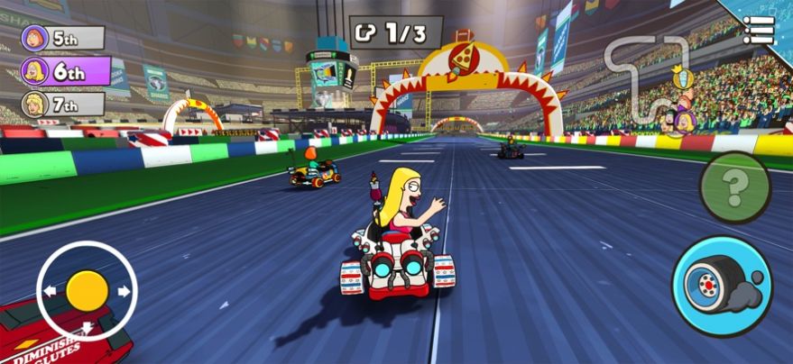 Warped Kart Racers 安卓免费版游戏截图-4