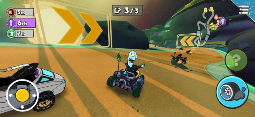 Warped Kart Racers 安卓免费版游戏截图-2