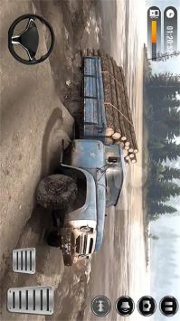 卡车货车登山模拟游戏截图-3