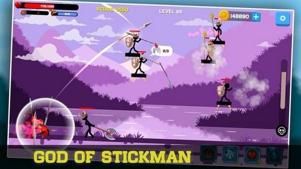 Stickman Spear Wars(火柴人长矛战争)游戏截图-1