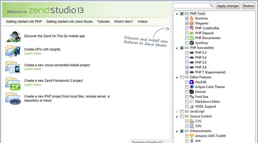 Zend Studio软件截图-1