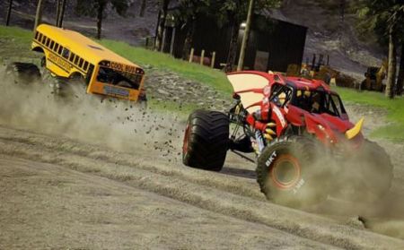 怪物卡车极限赛车(Monster Truck Xtreme Offroad Racing)游戏截图-3