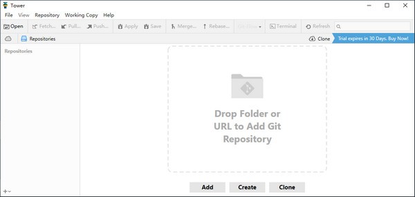 Tower(Git仓库管理软件)软件截图-1